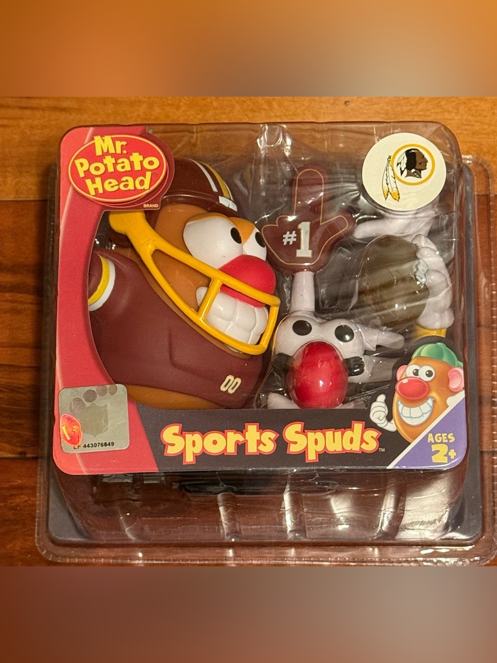 Washington Redskins SEALED 2008 Sports Spuds Mr Potato Head